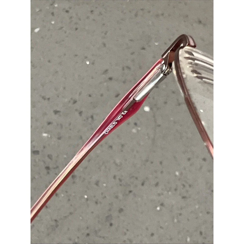Alexander Collection TRUDY CHABLIS 56-17-140 Full Rim Eyeglasses Frames ONLY red